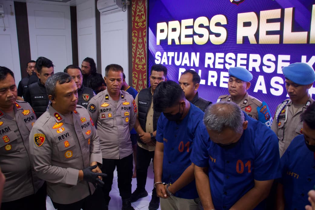 Polres Asahan Gelar Press Release Tiga Kasus Menonjol: Geng Motor, Kekerasan Terhadap Anak, dan Penambangan Ilegal Tewaskan Pekerja